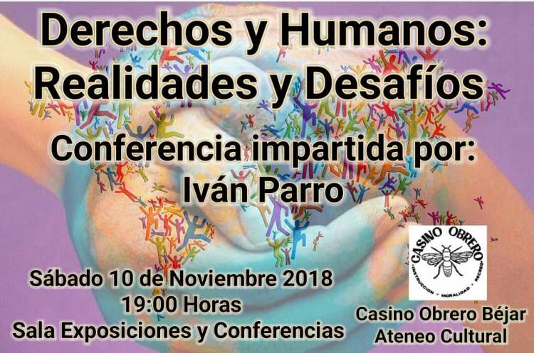 Cartel anunciador de la actividad