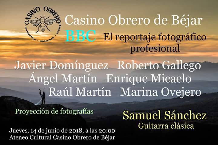 Cartel anunciador de la actividad