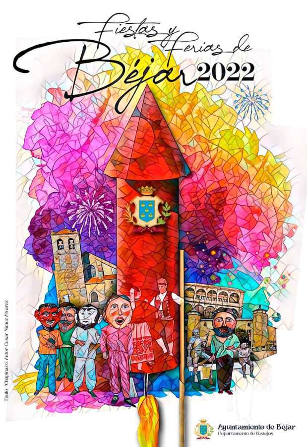 Cartel de Fiestas y Ferias de Béjar 2022