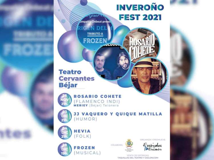 Cartel anunciador del Inveroño Fest 2021