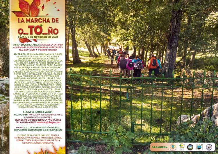 Cartel anunciador de la actividad