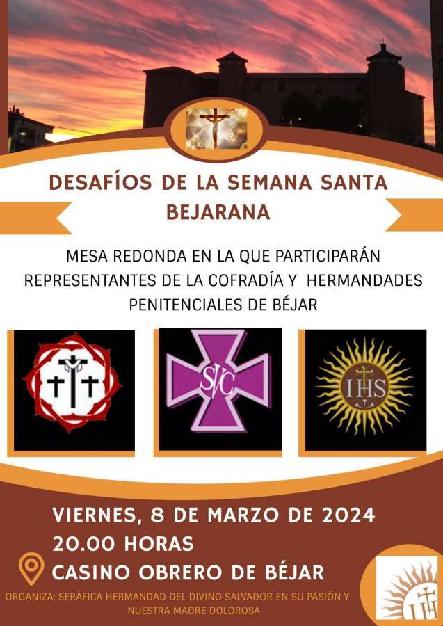 Cartel Desafíos de la Semana Santa Bejarana