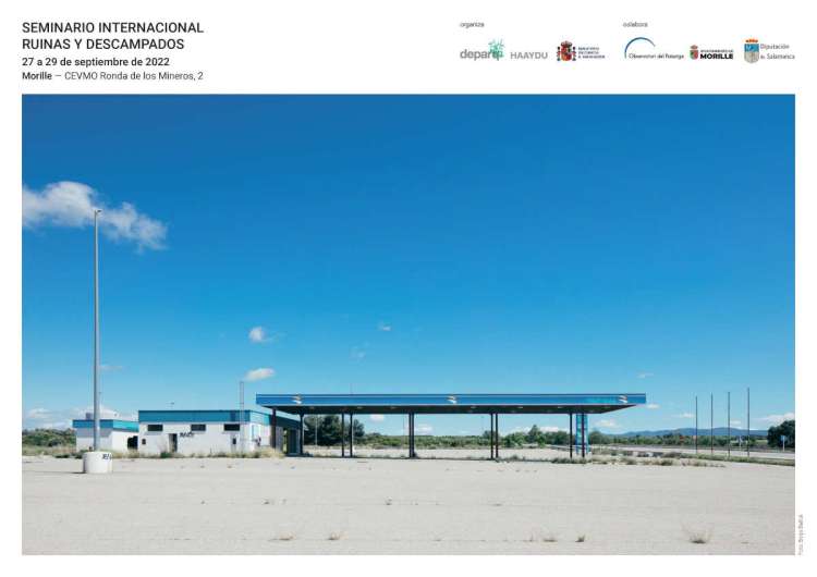 Cartel anunciador del evento Ruinas y Descampados