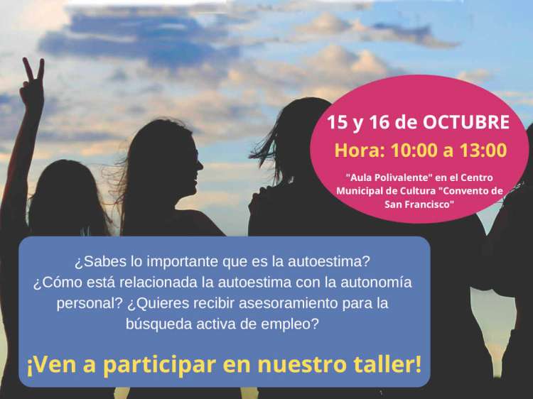 Vista parcial del Cartel anunciador de la actividad