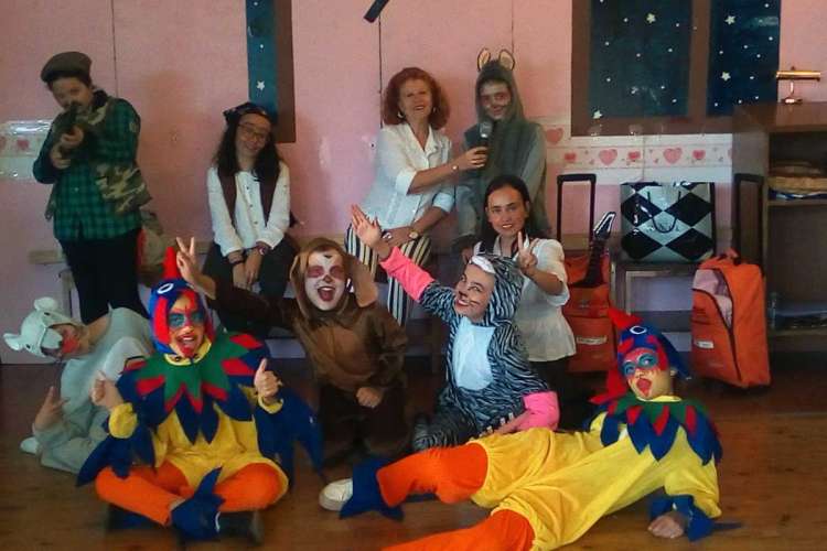 Grupo de teatro "Campanilla" del CEIP Marqués de Valero de Béjar