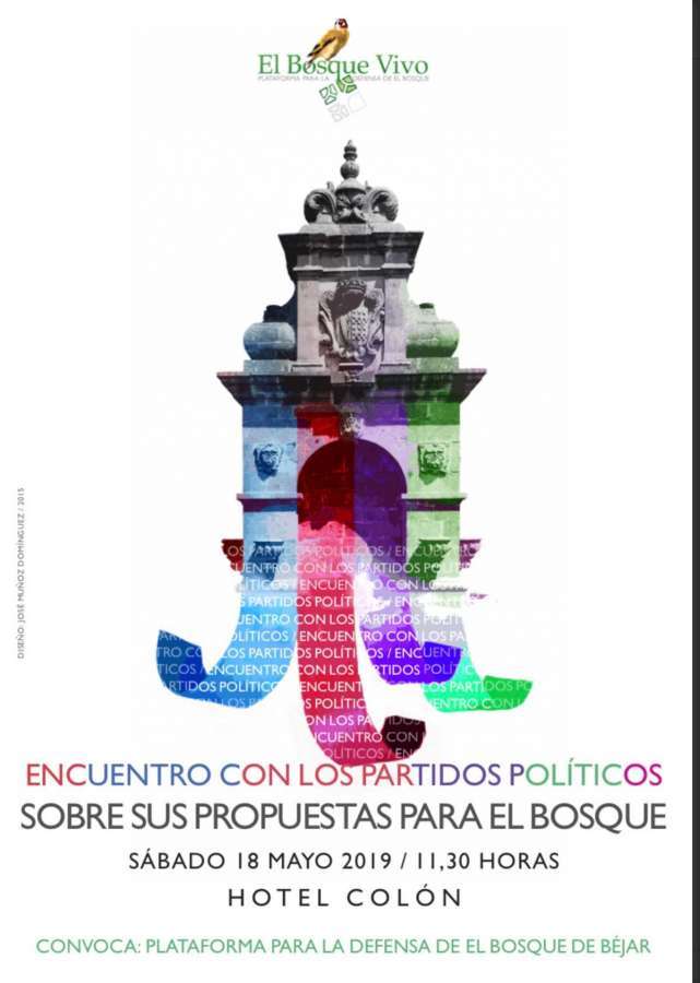 Cartel anunciador de la actividad