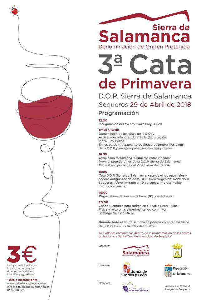 Cartel anunciador de la actividad