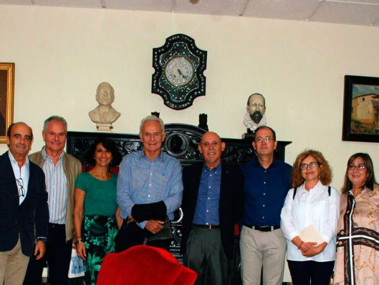 Hermanos Melul y miembros del CEB y del CIFP