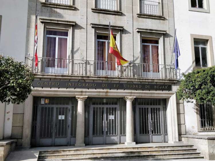 Fachada del Centro Integrado de FP de Béjar, donde se encuentra la sección de la EOI