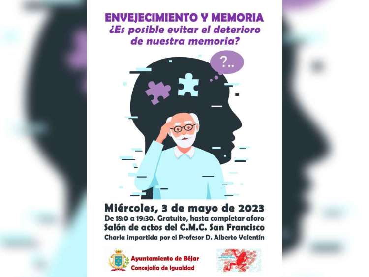 Cartel anunciador de la actividad
