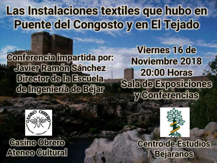 Cartel anunciador de la actividad