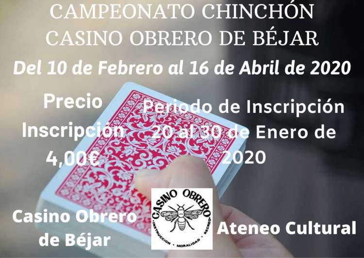 Cartel anunciador de la actividad