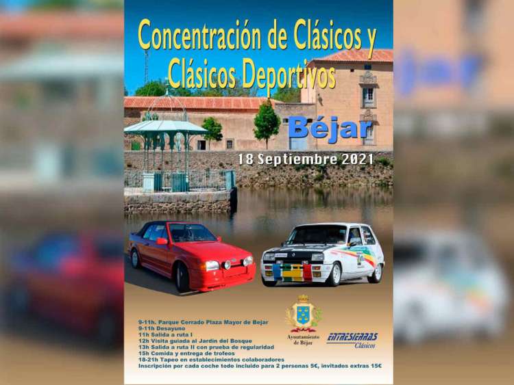 Cartel anunciador de la actividad