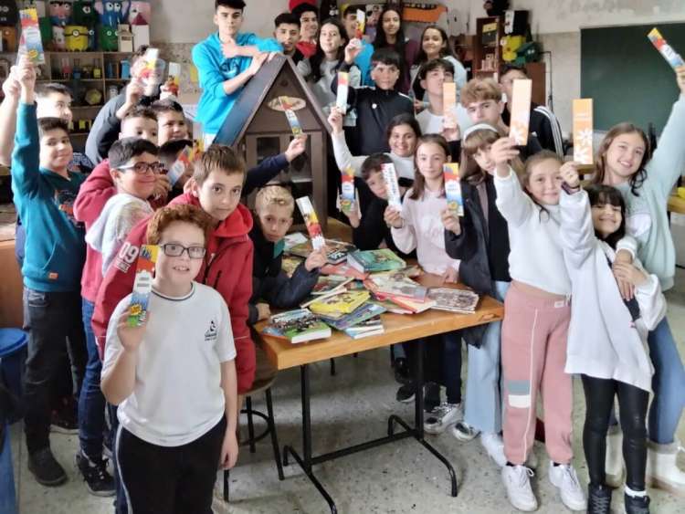 Alumnos del colegio Maria Auxiliadora de Béjar