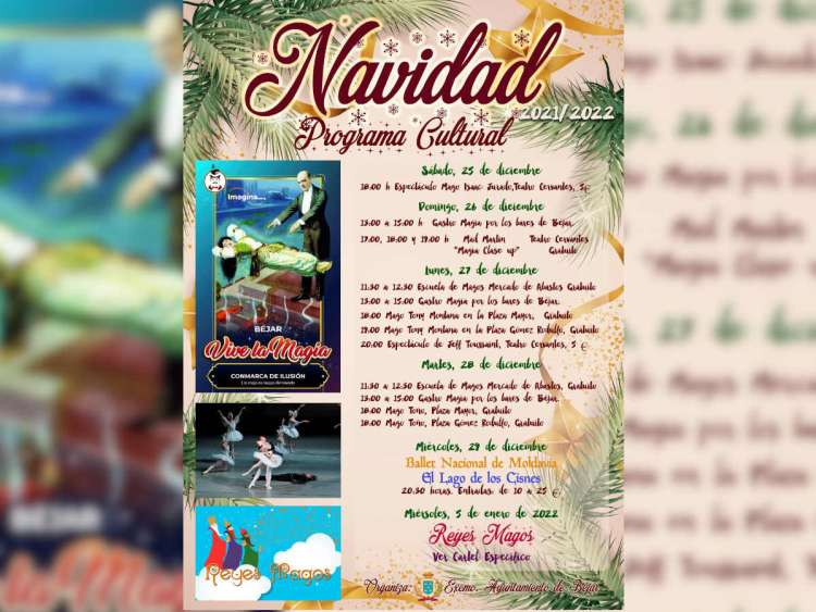 Cartel anunciador de la actividad