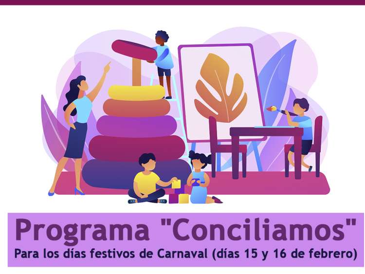 Vista parcial del Cartel anunciador de la actividad