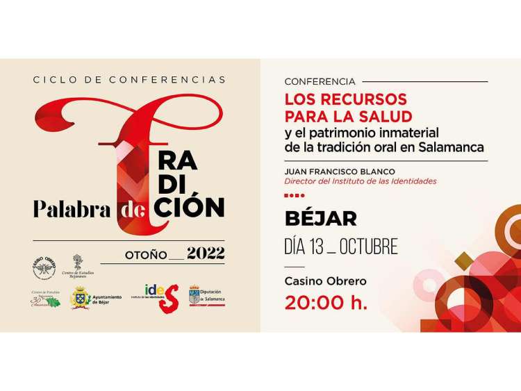 Cartel anunciador de la conferencia  del CEB
