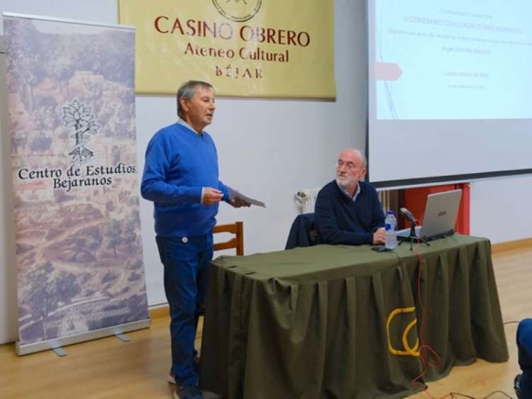 Conferencia V Centenario de la Concordia de Peña Merendera en Béjar