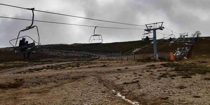 La Covatilla sin nieve