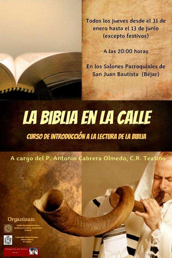 Cartel anunciador de la actividad