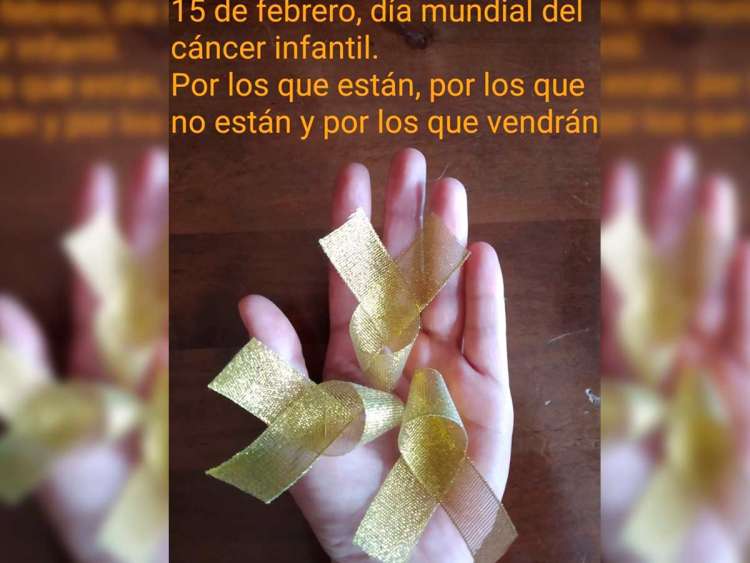 Cartel Día contra el Cáncer Infantil