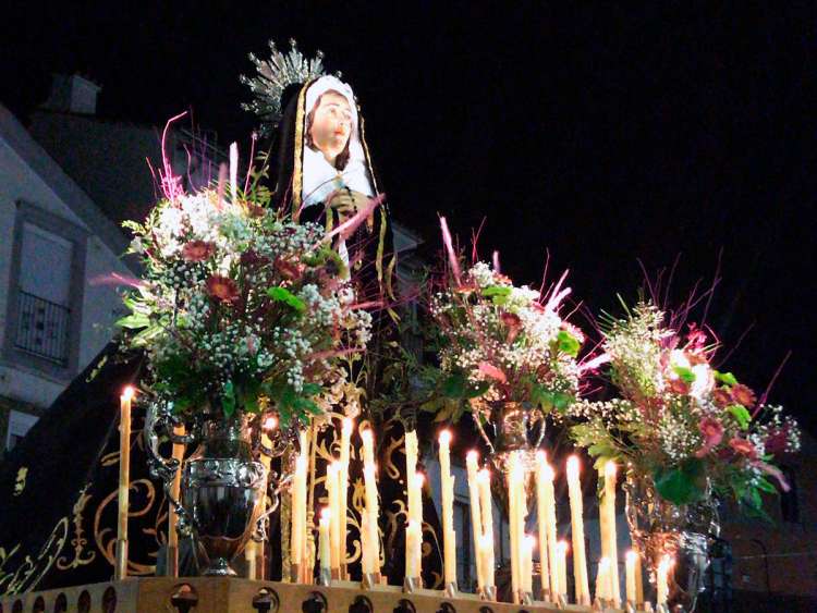 Procesión de La Soledad, Semana Santa Béjar