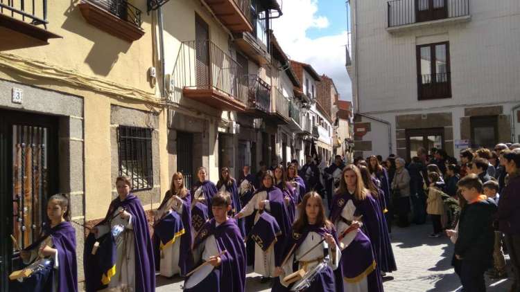 Domingo de Ramos  Procesión de la Borriquilla en Béjar