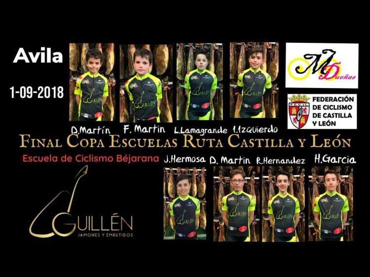 Cartel promocional Copa Escuelas Ruta Castilla y León