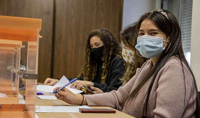 Elecciones delegado USAL. ARCHIVO