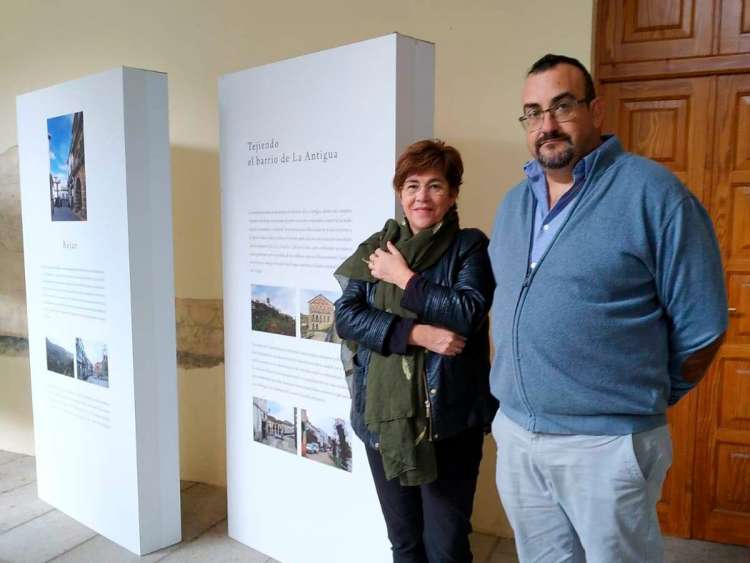 La alcaldesa, María Elena Martín Vázquez y el concejal José Ángel Castellano Hernán