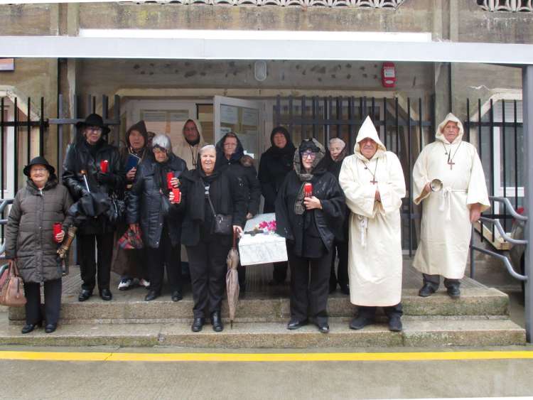 Entierro de la Sardina en el Centro de día de Mayores de Béjar