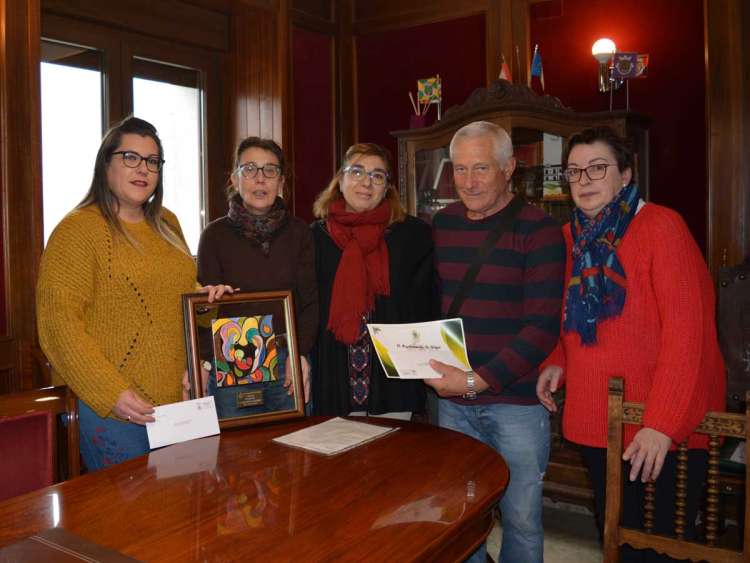 Entrega de premios concursos navideños