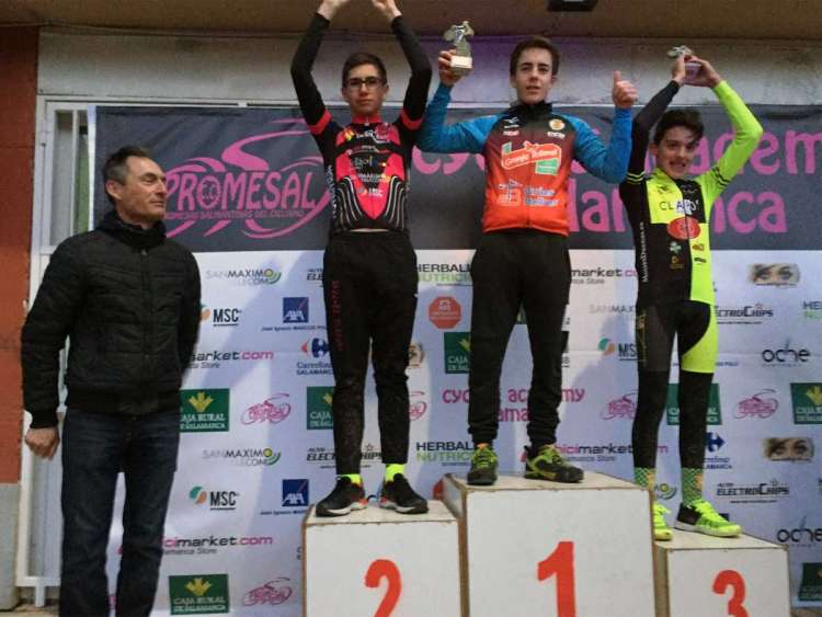Podium en categoría infantil