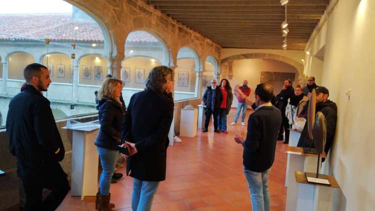 Presentación exposición colectiva Semillas Artísticas de la Biosfera en Béjar