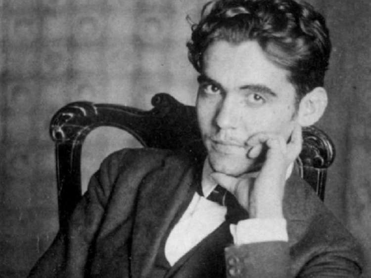 Imagen en blanco y negro de Federico García Lorca