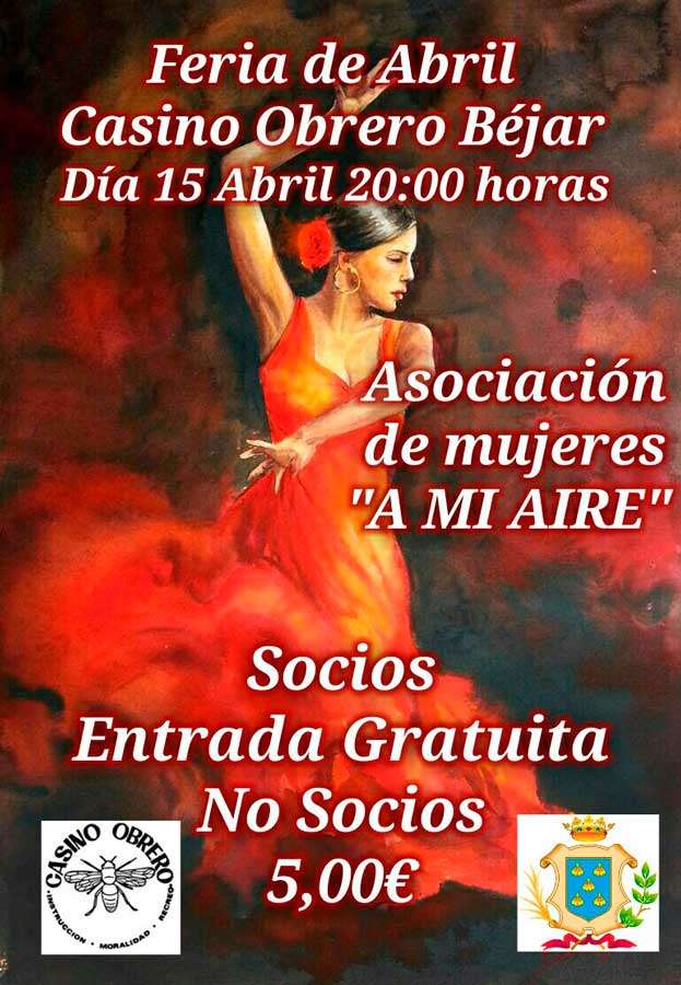 Cartel anunciador de la actuación de A mi aire
