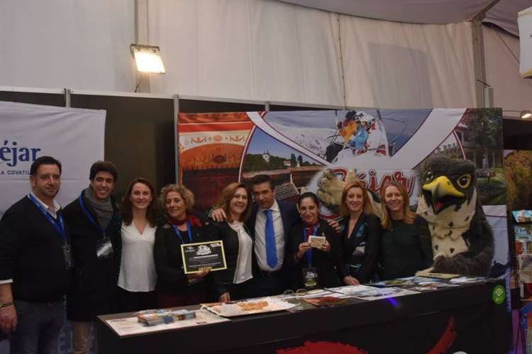 Stand de Béjar en la Feria de Pinhel