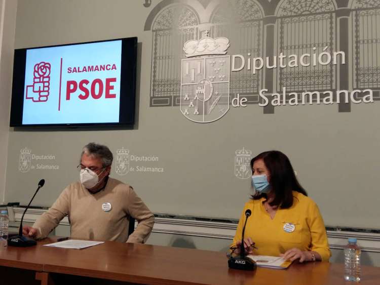 Fernando Rubio y Carmen Ávila PSOE Salamanca