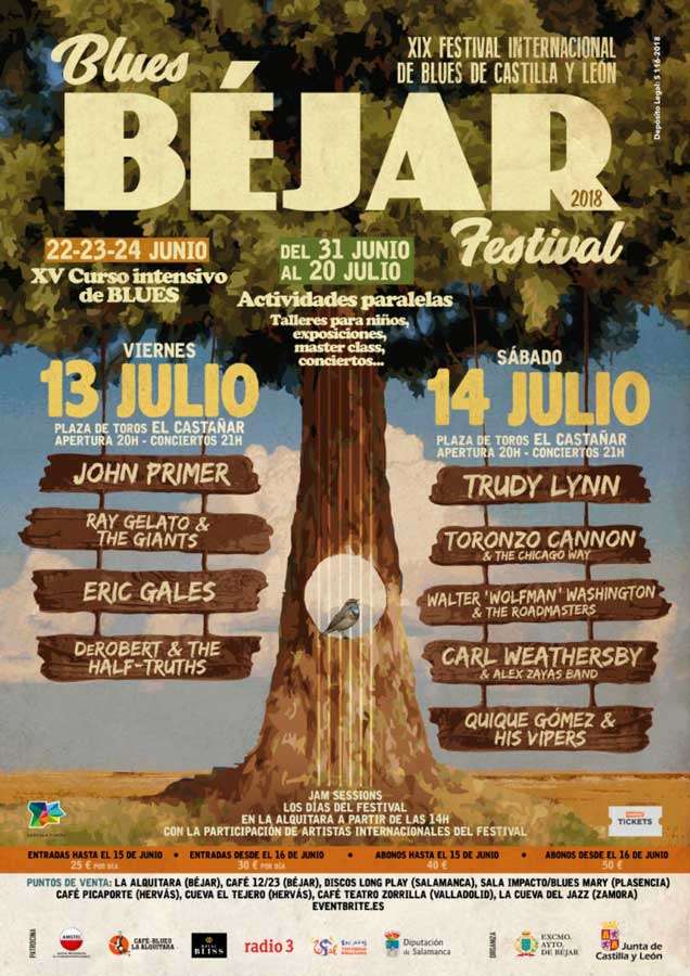 Cartel XIX Festival de Blues