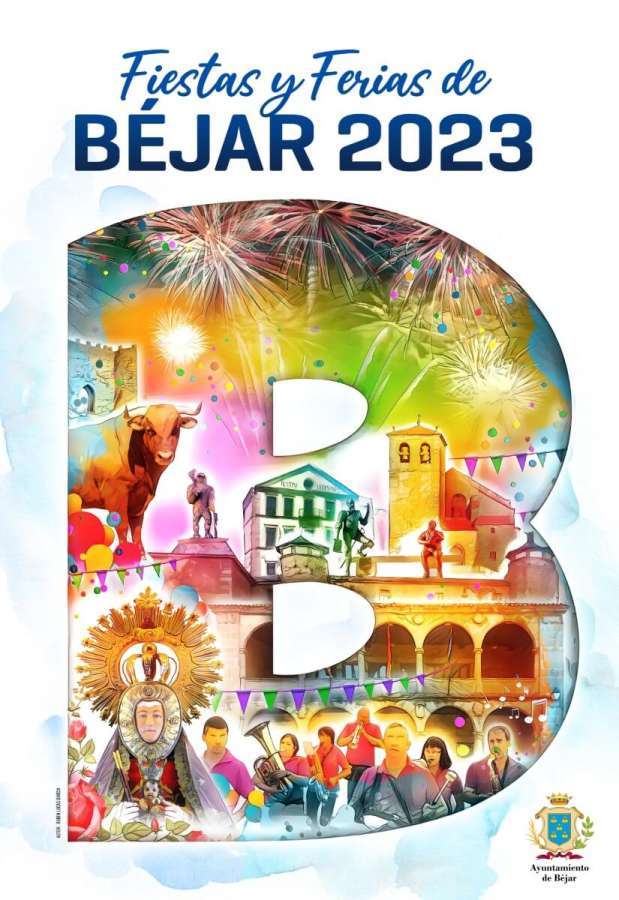 Cartel Ferias y Fiestas Béjar 2023