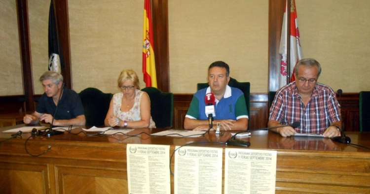 Presentación programa deportivo Fiestas Béjar