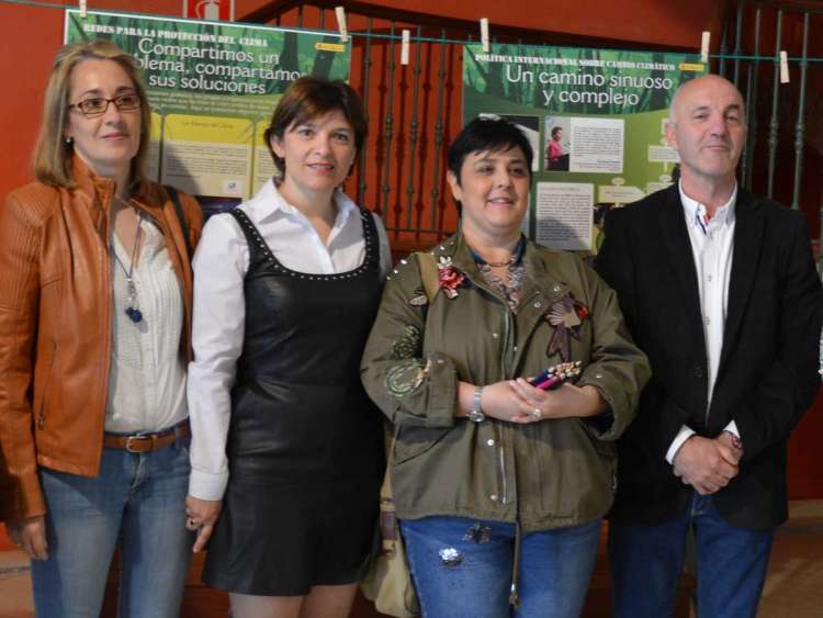Inauguración de la exposición El cambio climático
