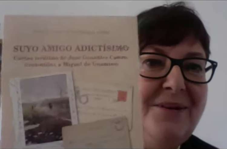 Josefa Montero, en el video presentación del trabajo