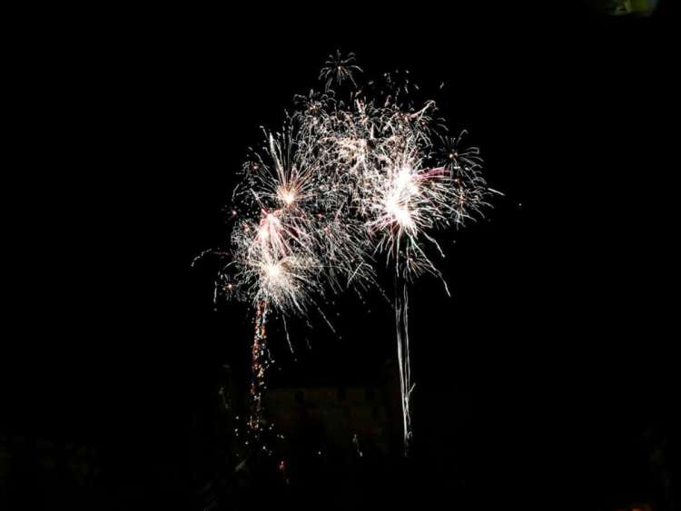 Fuegos artificiales de Béjar