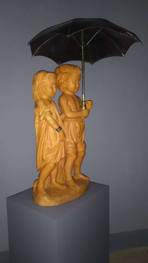 Fuente del Paraguas en el Bosque de Béjar