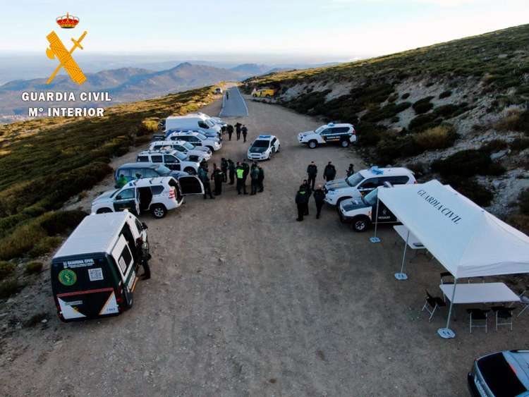 Vehículos Guardia Civil Sierra de Béjar