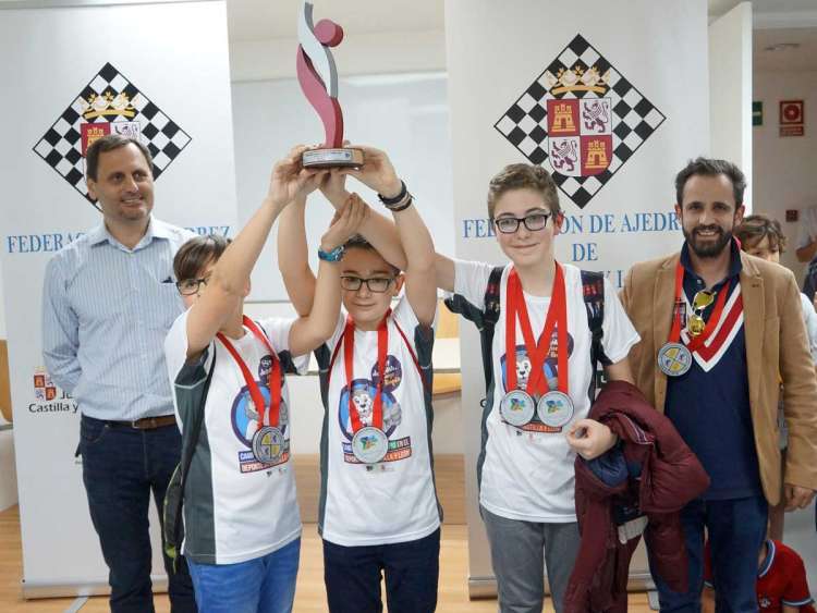 El equipo infantil participó en el regional el sábado en Valladolid