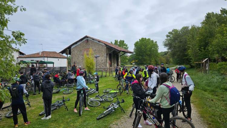 Marcha cicloturista del IES Río Cuerpo de Hombre de Béjar