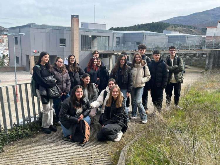 Estudiantes italianos del programa Erasmus+ en Béjar