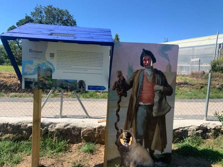 Inauguración señalización antiguo camino arriero